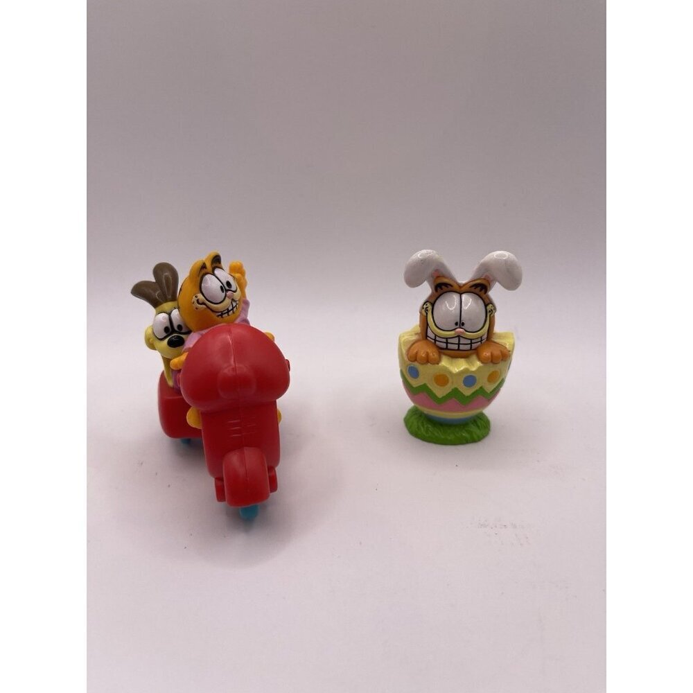 Garfield Odie Rabbit Easter Mcdonald's Collectible 70's 80's figure Paws 2.5 Toy